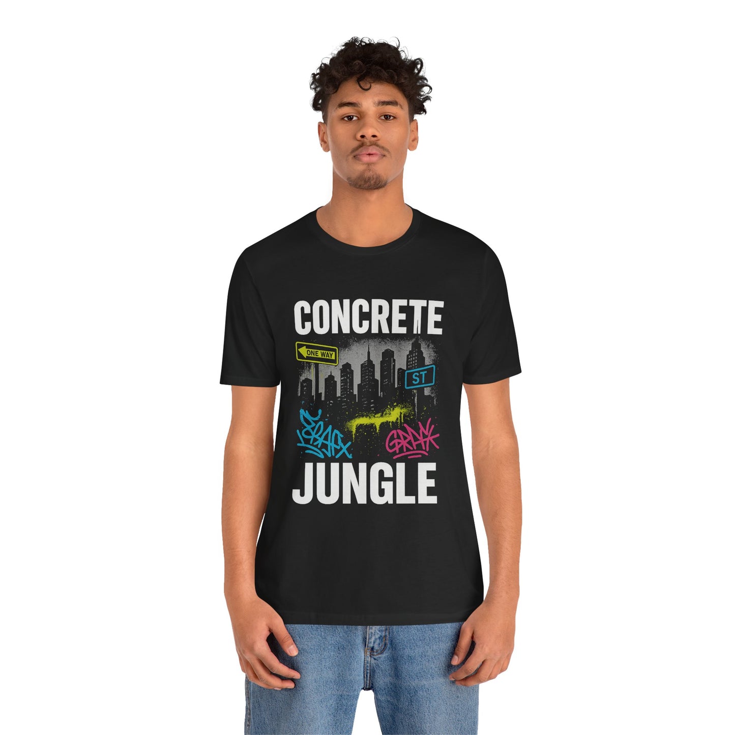 Concrete Jungle Tee- Black LA Edition