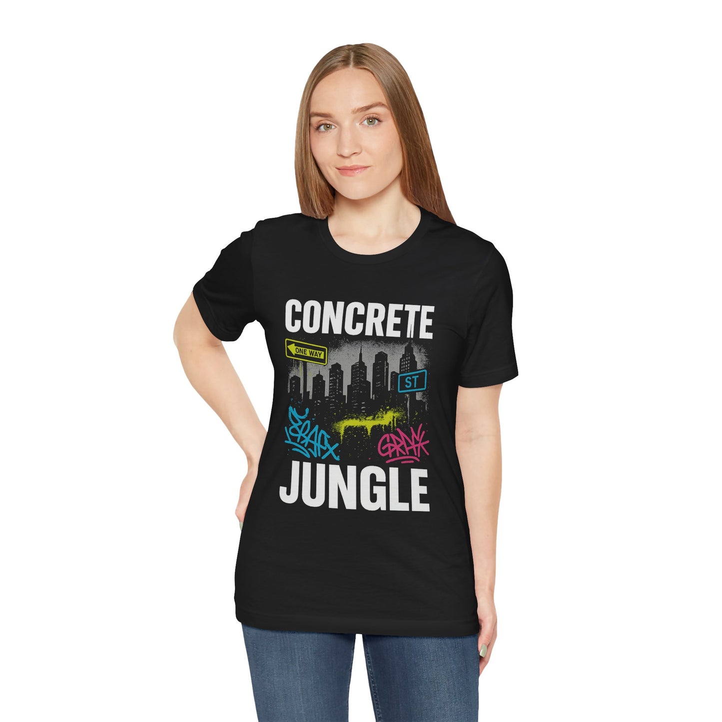 Concrete Jungle Tee- Black LA Edition