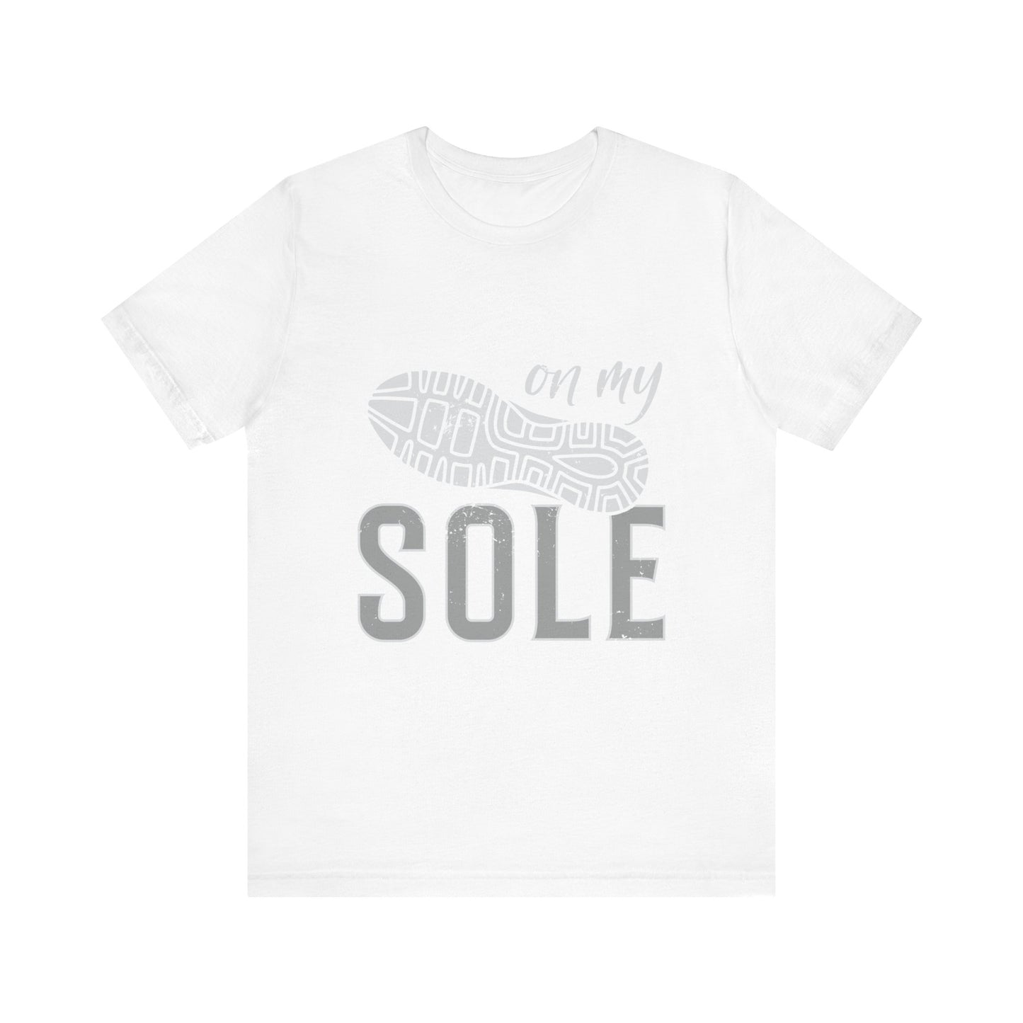 On My Sole Tee- Classic Black and White Edition