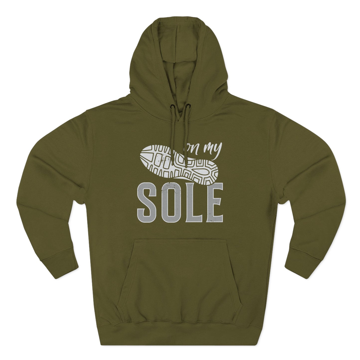 On My Sole Hoodie- Cement Grey Edition