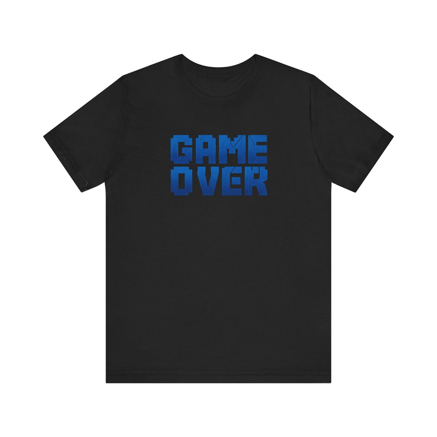 Game Over Tee- Electric Blue Edition