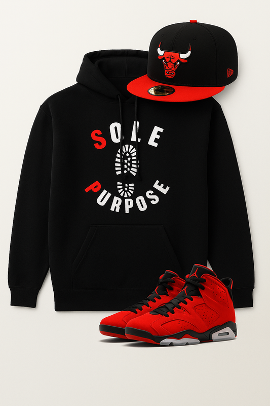 Sole Purpose Hoodie- Red edition