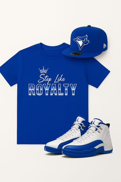 Step Like Royalty Tee- Royal Edition