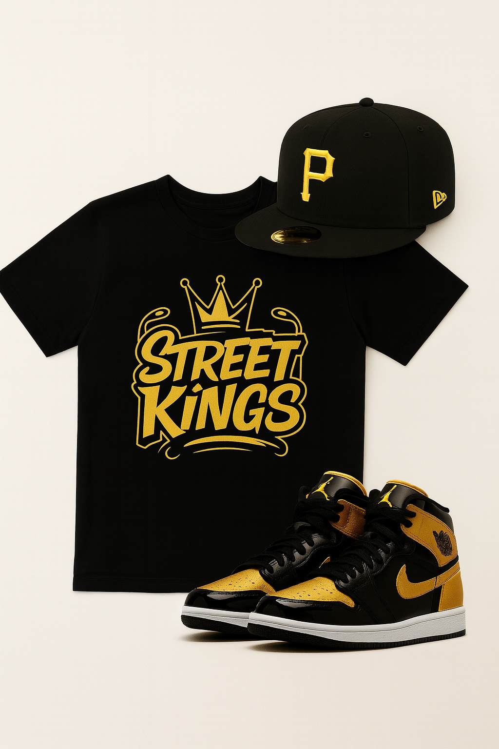 Street Kings Tee- Crown and Hustle Edition