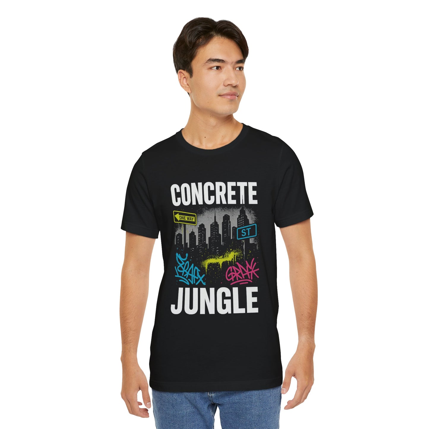 Concrete Jungle Tee- Black LA Edition