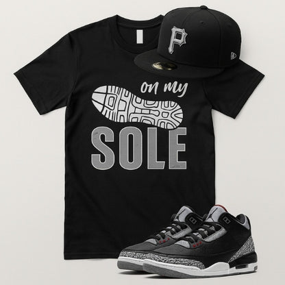 On My Sole Tee- Classic Black and White Edition